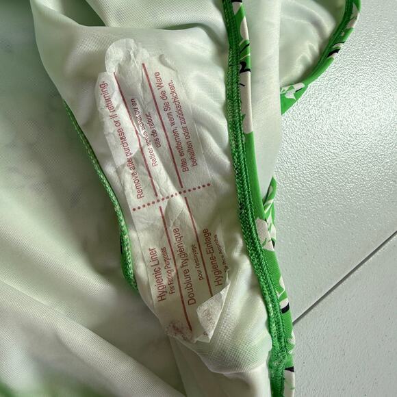 Draper James Lands End One Piece Swimsuit Bathing suit Women 16 Green NEW Swim - Picture 9 of 11